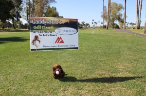 Golf Dancing Sign